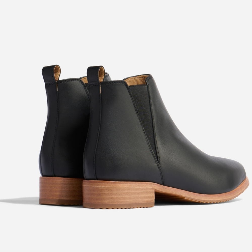 🎉 SALE 🎉 NIB Nisolo Classic Chelsea Black Leather Ankle Boots - Picture 11 of 16